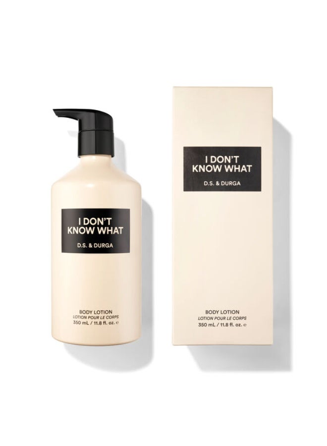 D.S. & DURGA I Don’t Know What Body Lotion  350ML - Image 2